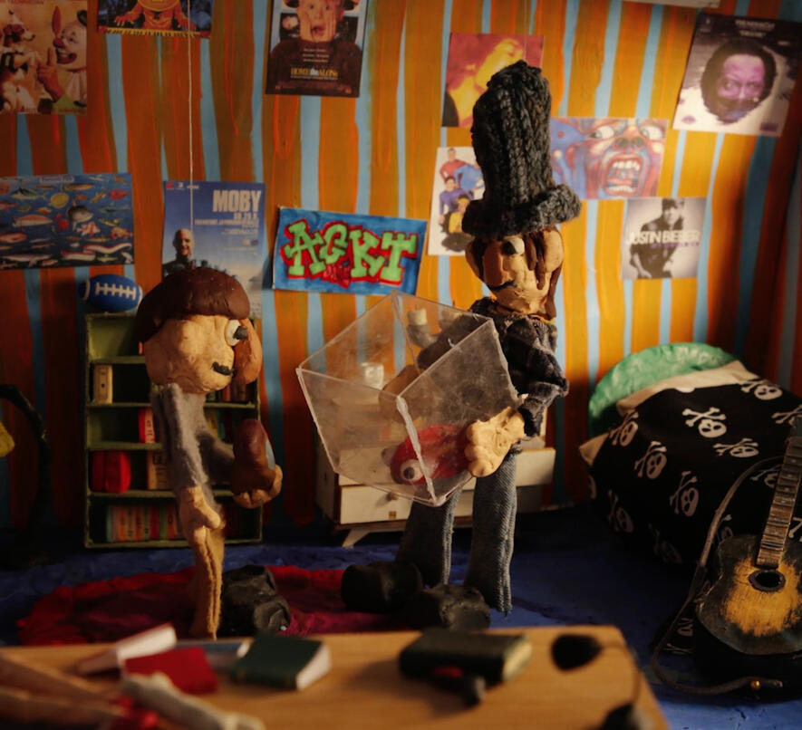 MEN OF FISH - a short claymation